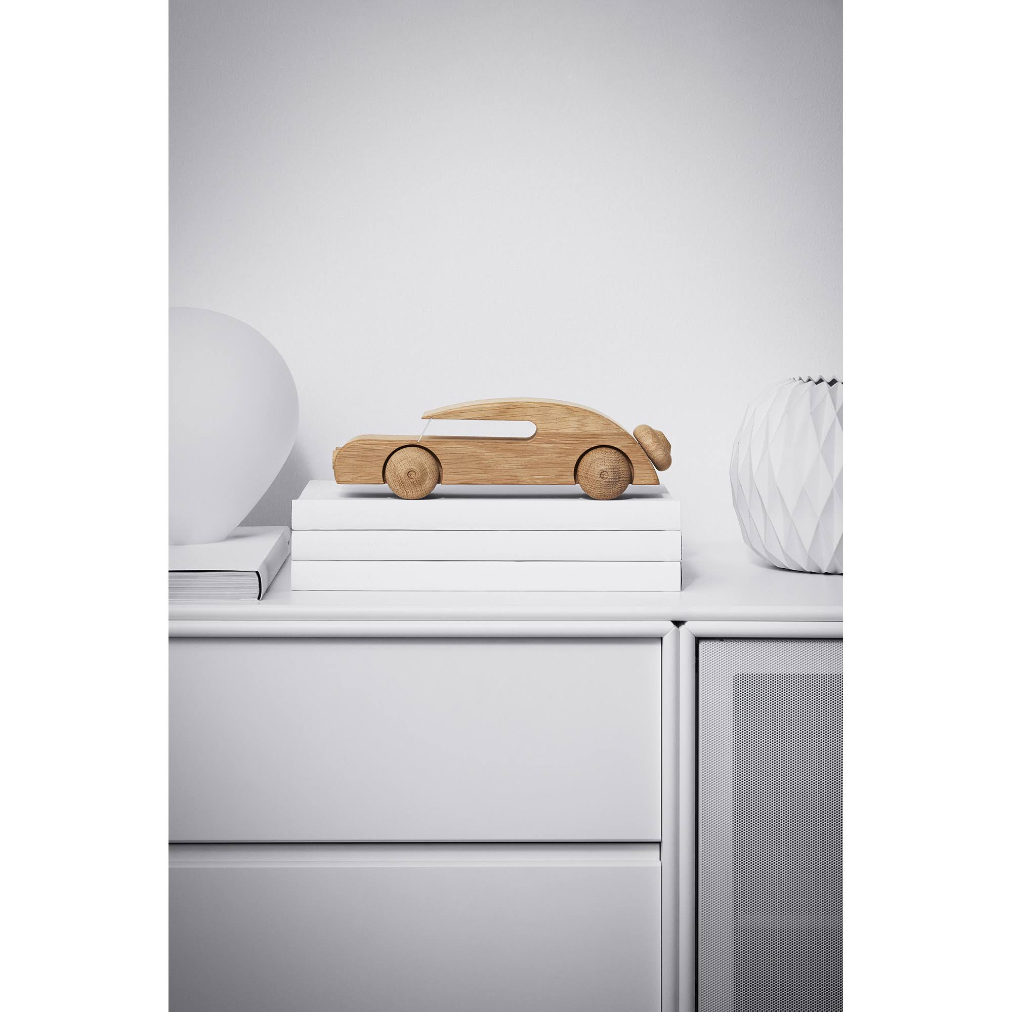 Natural Oak Automobile Sedan S276