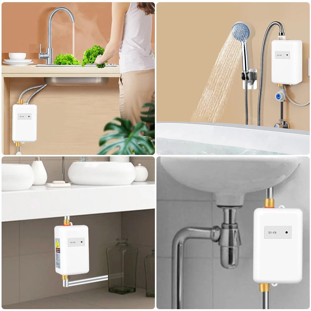 Instant Hot Water Heater Electric Tankless 3000W X473945