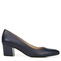 Navy Leather Pumps D52951