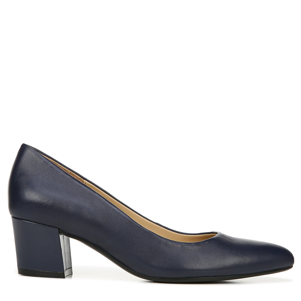 Navy Leather Pumps D52951