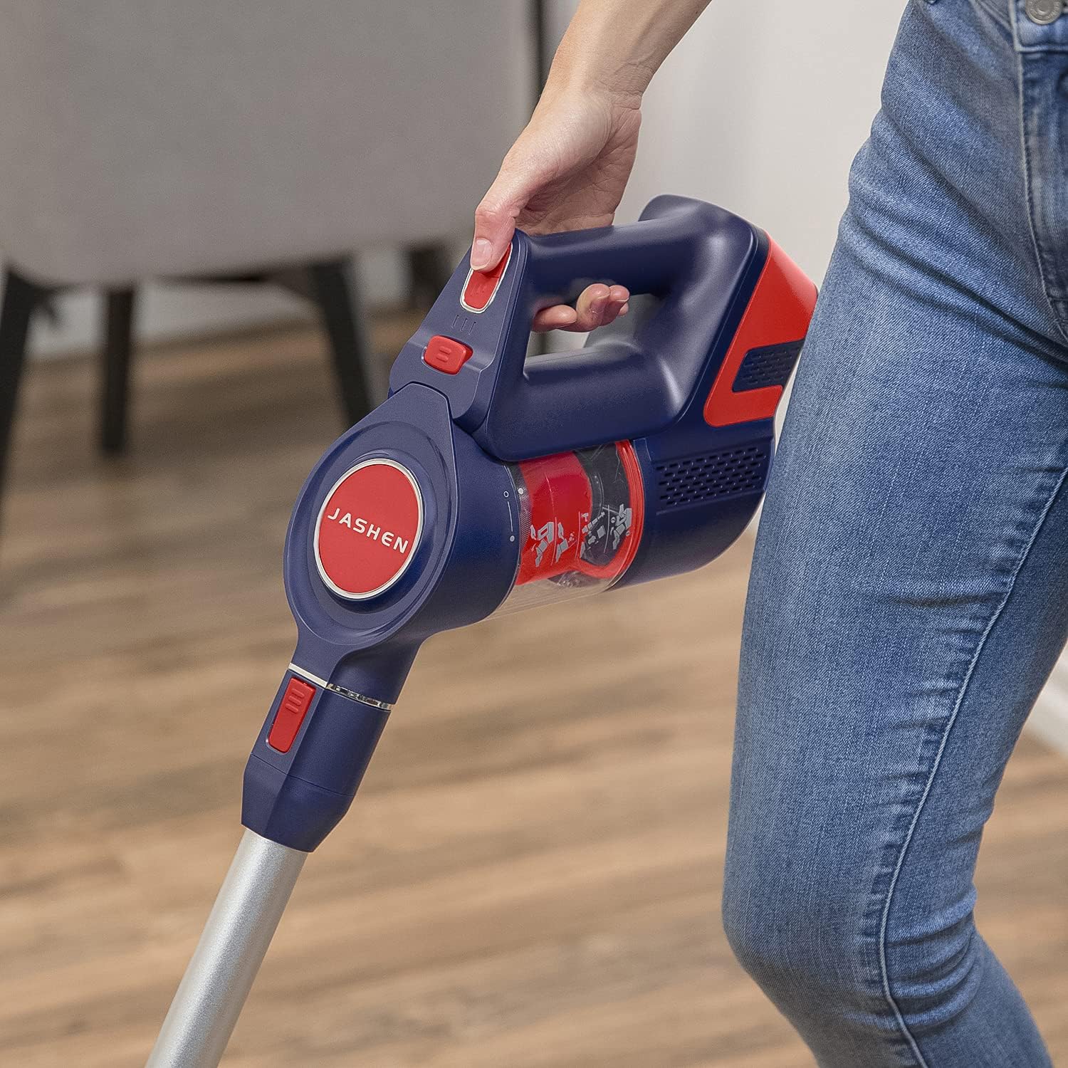 Cordless Stick Vacuum Cleaner, 250W Suction, 3-in-1 Handheld Vac U54360