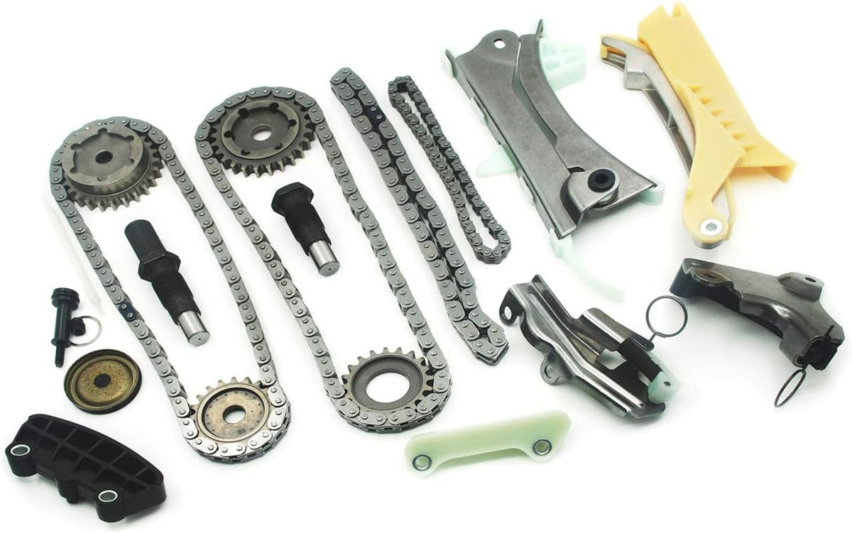 Timing Chain Kit with Cam Sprocket and Guide Rail for Ford Mustang R93359