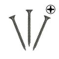 6 x 2 inch Fine-Thread Black Drywall Screws P245