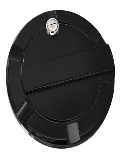 Polished Locking Billet Fuel Door O78407