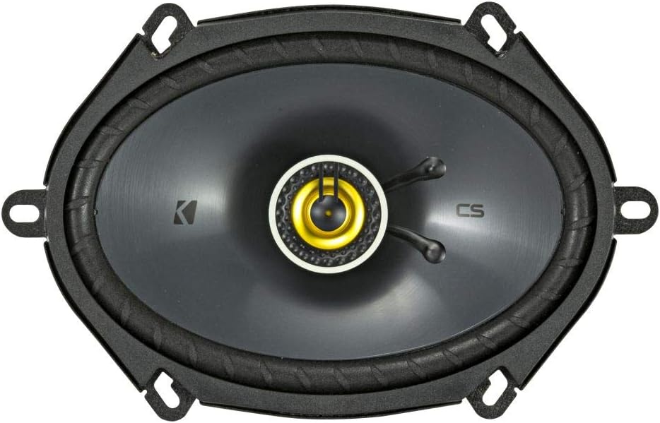 Two Pairs of 6x8-Inch Coaxial Speakers, 4-Ohm N6300