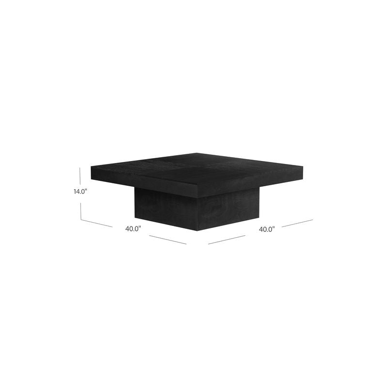 Black Wood Cocktail Table V2431