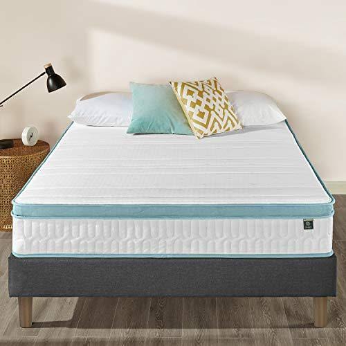King Mint Green Memory Foam Hybrid Spring Mattress U77759