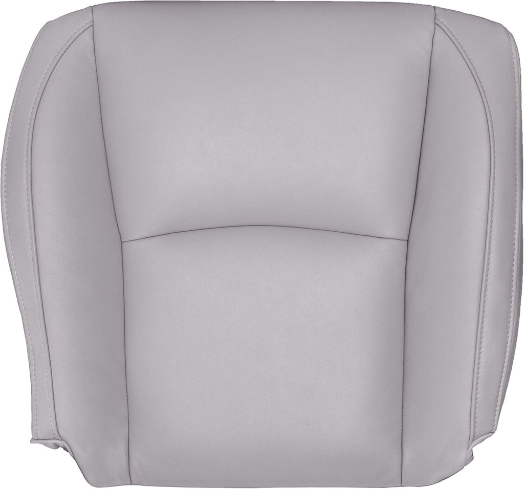 Passenger Bottom Replacement Leather Seat Cover Dark Gray B809357