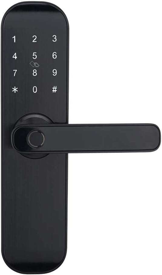 Bluetooth Digital Lock with Code, Card, Fingerprint, App & Key Q89767