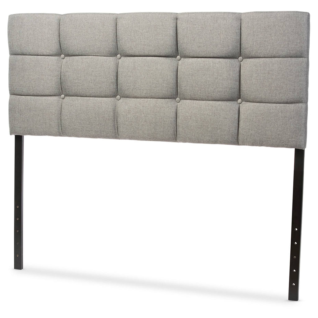 Grey Fabric Full Size Headboard H4956