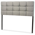 Grey Fabric Full Size Headboard H4956