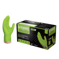 Green Nitrile Disposable Gloves 8 Mil, XX-Large 100/Box P7224