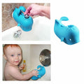 Blue Silicone Bathtub Faucet Cover Q349624
