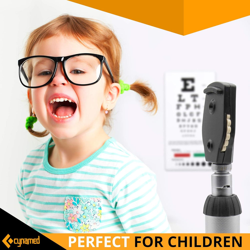 2-in-1 Ear Scope Set with Sight Chart, Replacement Tips, and Carry Case W494042