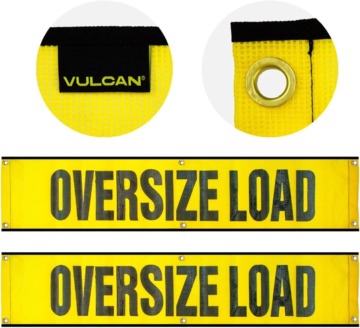 Oversized Load Banner 2 Pack Mesh 12 Inch x 60 Inch G1701