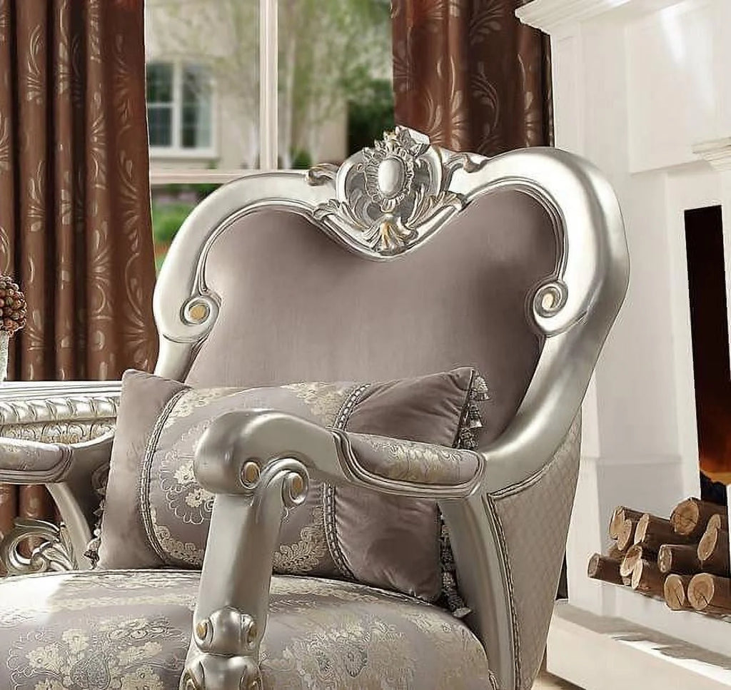 Carved Wood 3Pcs Sofa Set P771987