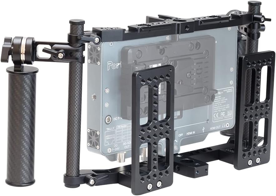 Director’s Monitor Cage with Carbon Fiber Handles and Rods A1045