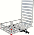 Aluminum Cargo Carrier with High Side Rails and Ramp, 500 lb. Capacity R7486