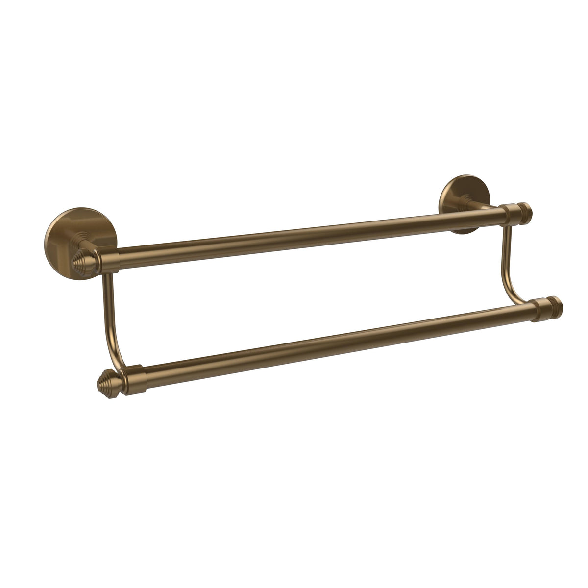 Brushed Bronze Double Towel Bar F5400