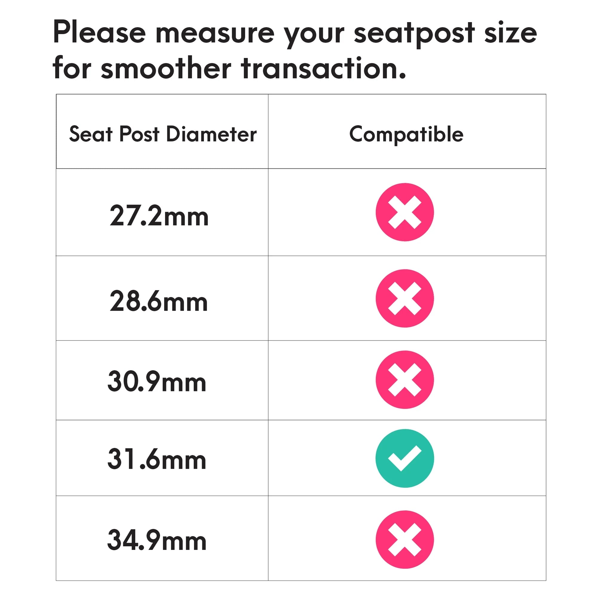 Suspension Seatpost 31.6x350mm J554520