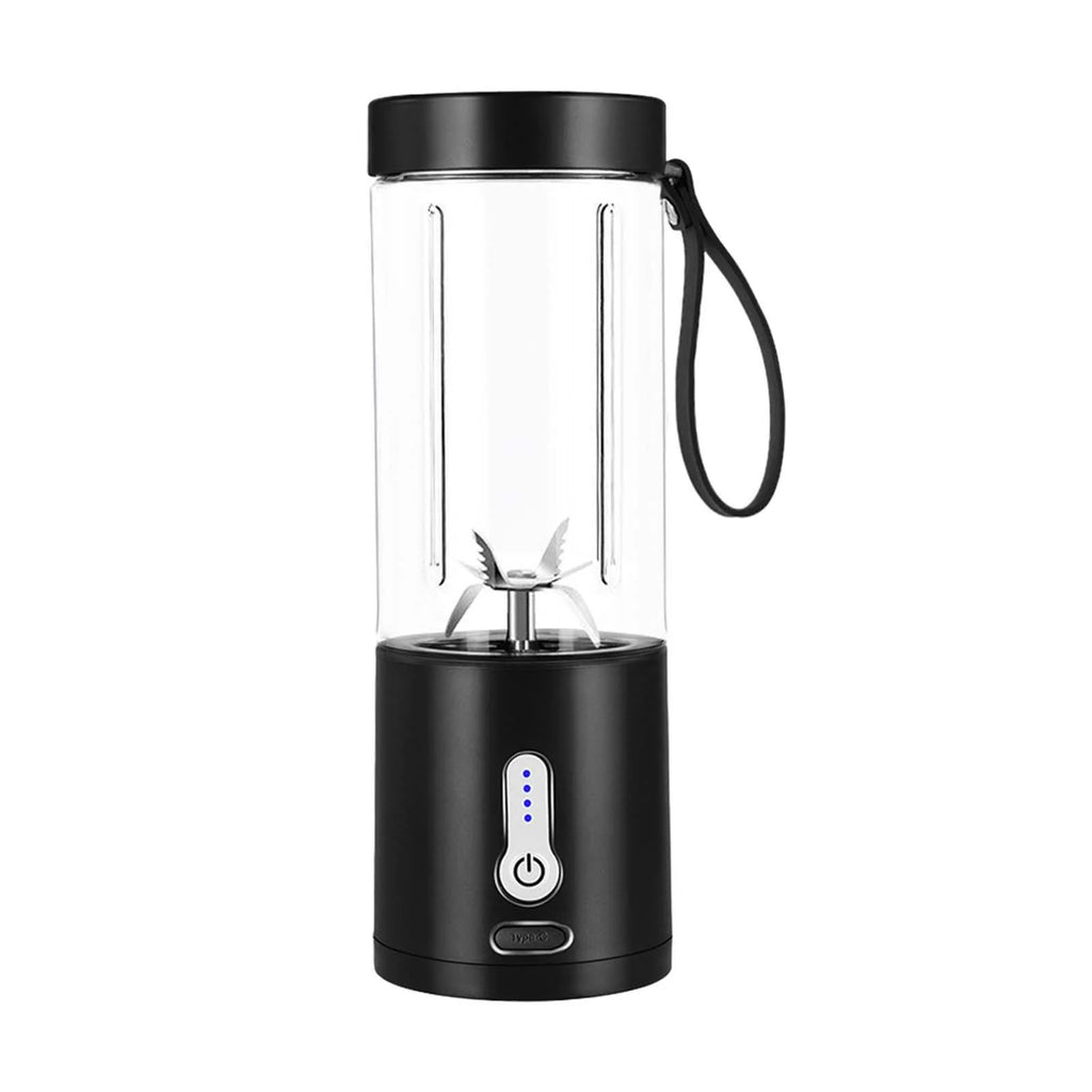 Black 530ml Portable USB Juicer Cup M549