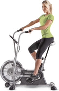 Black Exercise Upright Fan Bike K6802