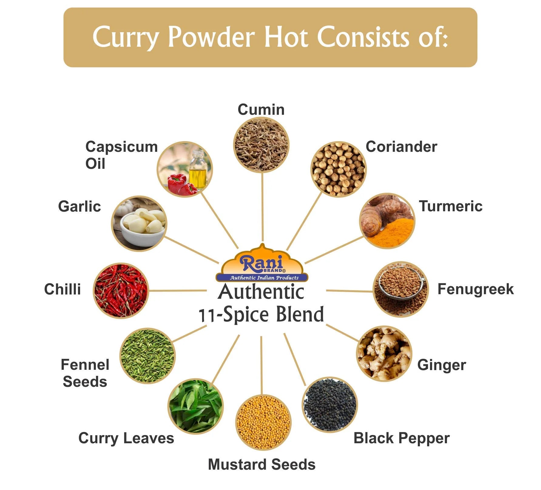Curry Powder Hot 11-Spice Authentic Indian Blend 80oz (5lbs) 2.27kg Bulk All Natural Salt-Free Vegan No Colors Gluten Friendly NON-GMO Indian Origin H9867
