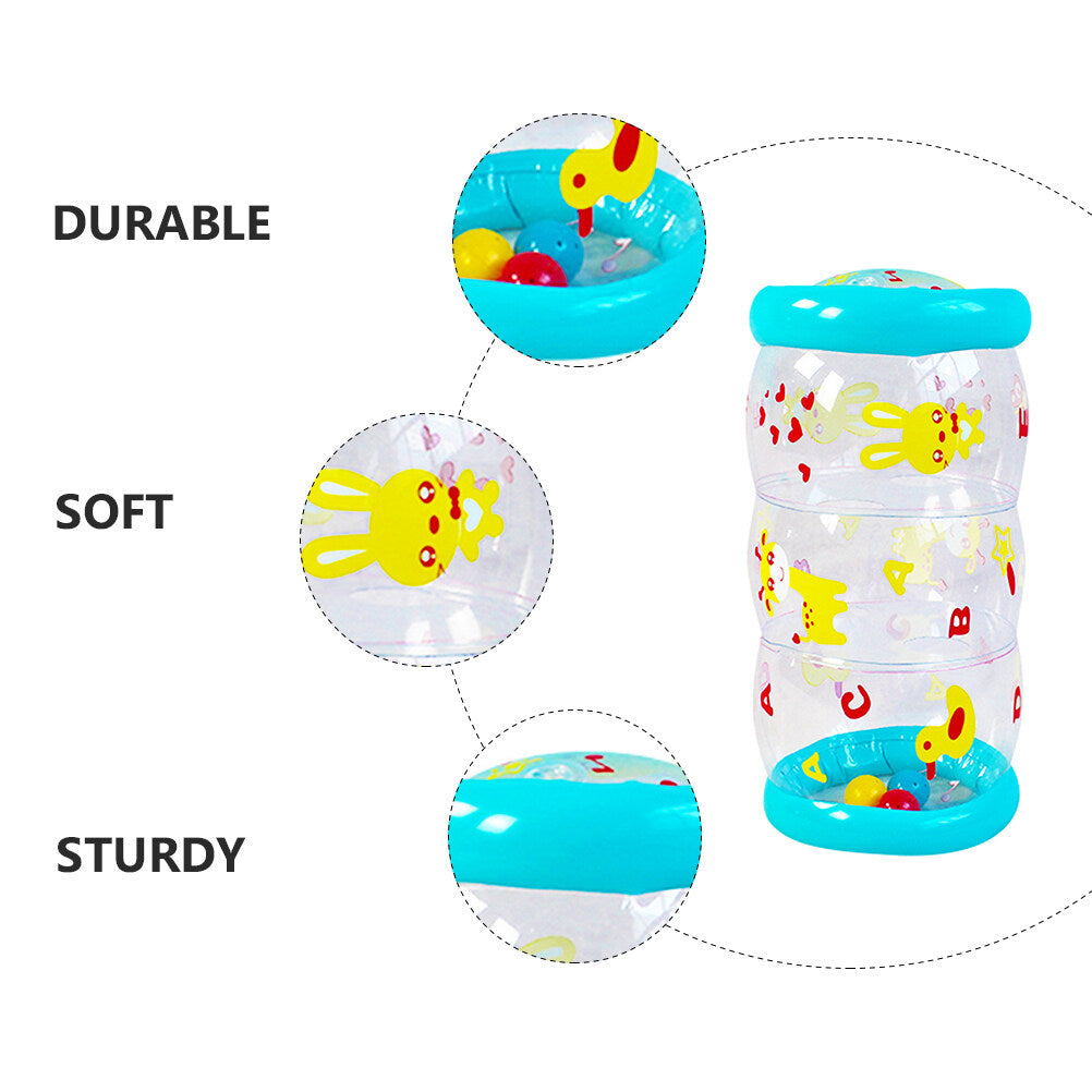 Inflatable Roller Plaything Colorful Crawling Roll Ball Toy D7995