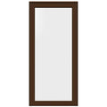 Brown Aluminum Full-view Storm Door H4131