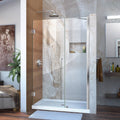 Hinged Frameless Shower Door Chrome D5549