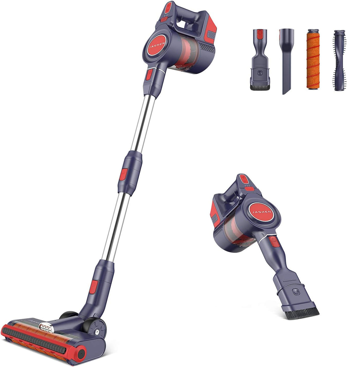 Cordless Stick Vacuum Cleaner, 250W Suction, 3-in-1 Handheld Vac U54360