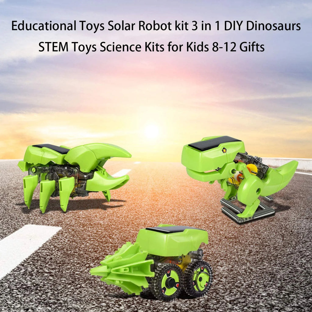 Solar Robot Kit 3-in-1 STEM Projects Robot Kit E17265