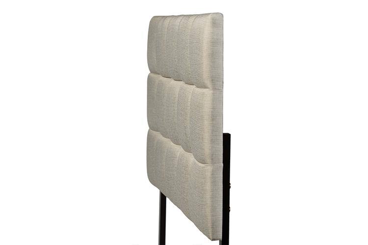 Grey Fabric Full Size Headboard H4956