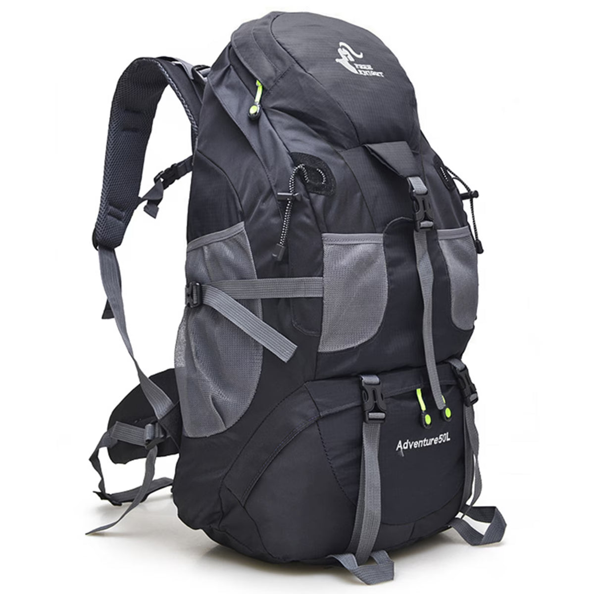 50L Water-resistant Hiking Backpack Daypack Z487