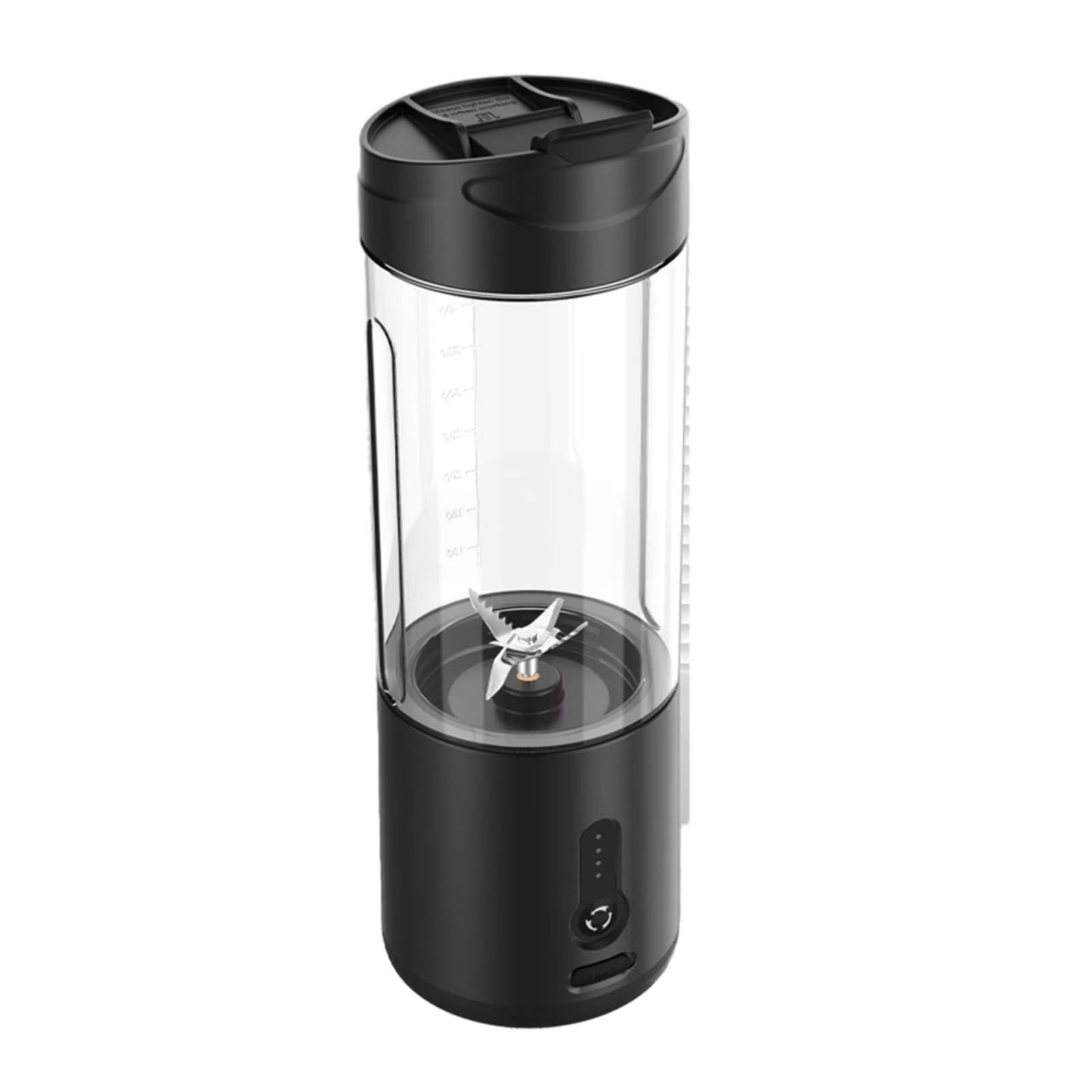 Black 530ml Portable USB Juicer Cup M549