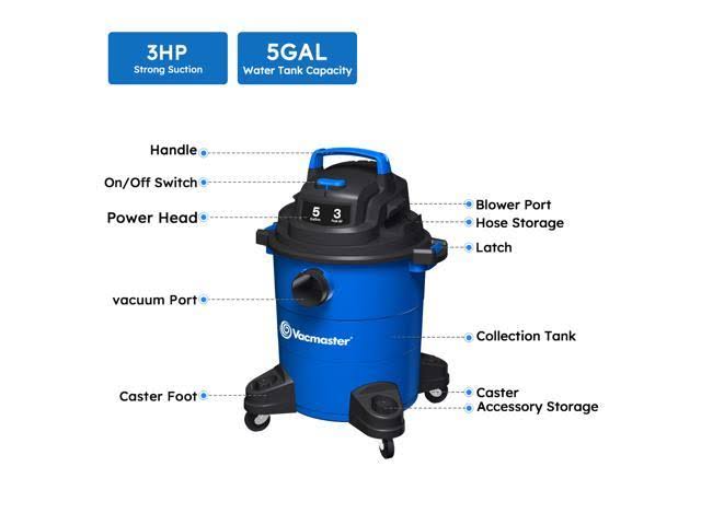 5 gal. Wet/Dry Vacuum X825845