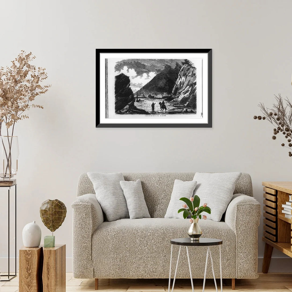 Historic Framed Print, Harbor of San Juan Del Sur, 17-7/8" x 21-7/8" H92759