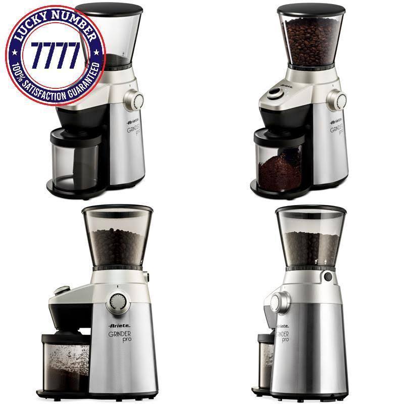 Conical Burr Electric Coffee Grinder Stainless Steel A475077