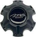Matte Black Wheel Center Cap 6 Lug B81528