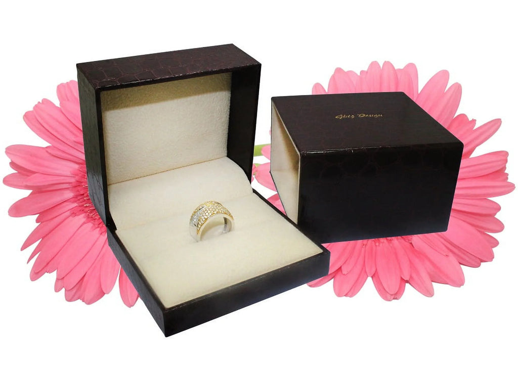 14K White Gold Diamond Ring 1.25 CT H18090