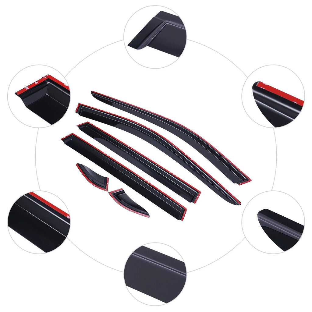 2019-2022 Toyota RAV4 Window Wind Deflector Door Visor Rain Guard V41956