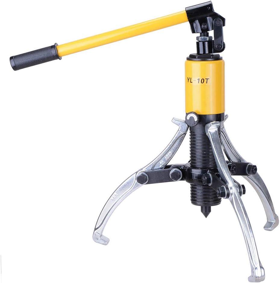 3-Jaw Hydraulic Gear Puller Set 10 Ton with Case Z214