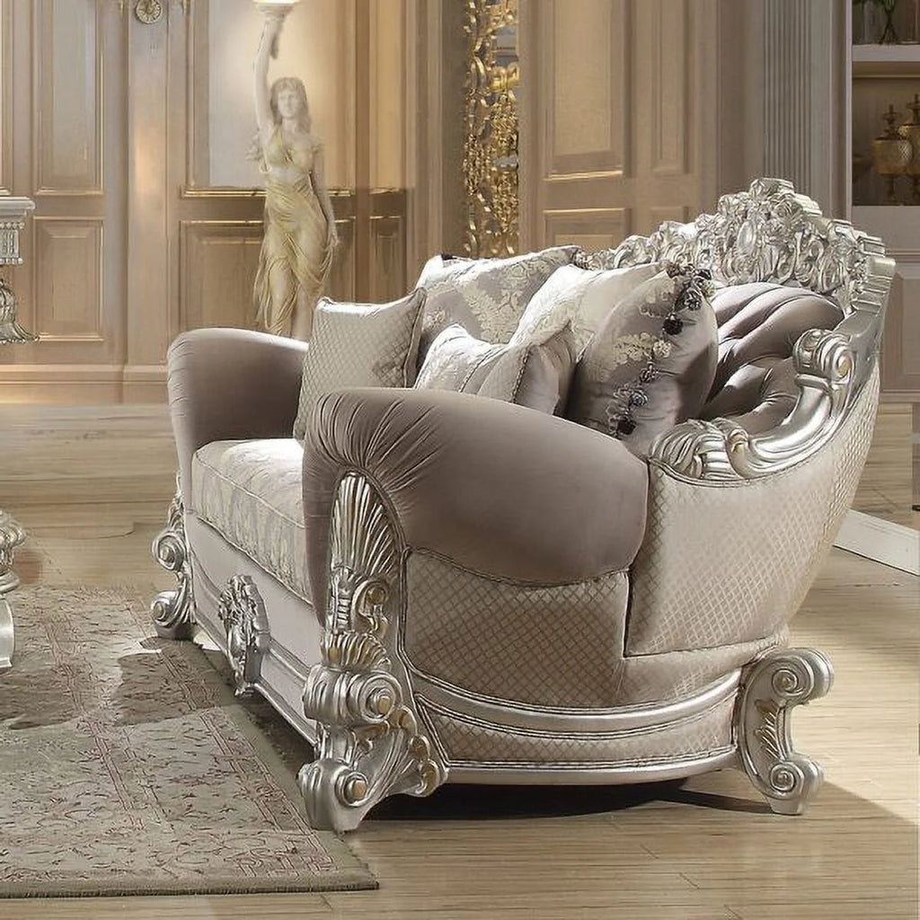 Carved Wood 3Pcs Sofa Set P771987