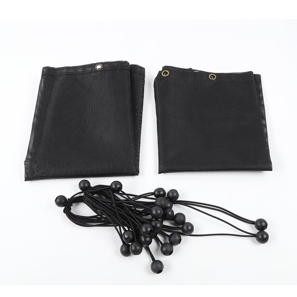 Black Sunshade for Jeep Wrangler JK 4 Doors S59279