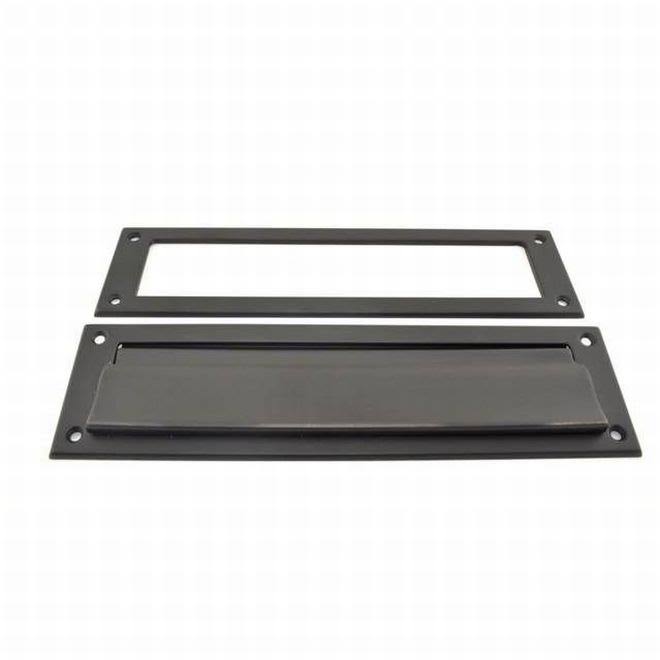 Satin Chrome Mail Slot F220016