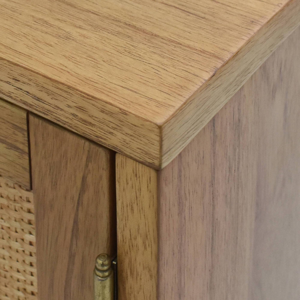 Blond 2-Door Cabinet J393