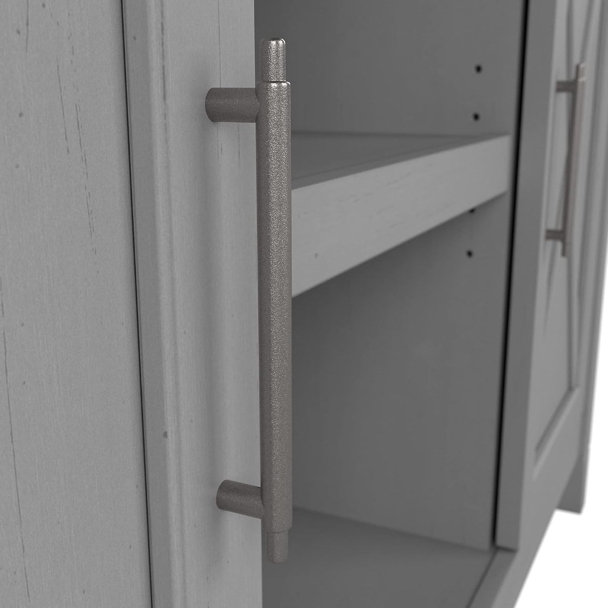 Cape Cod Gray Accent Cabinet with Doors E65399
