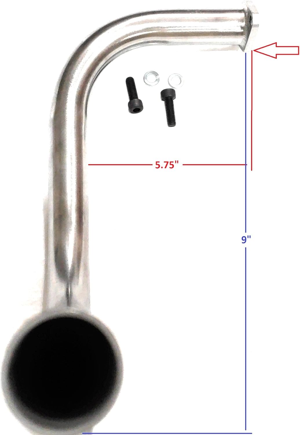Header Exhaust Pipe, Pack of 2 V11685