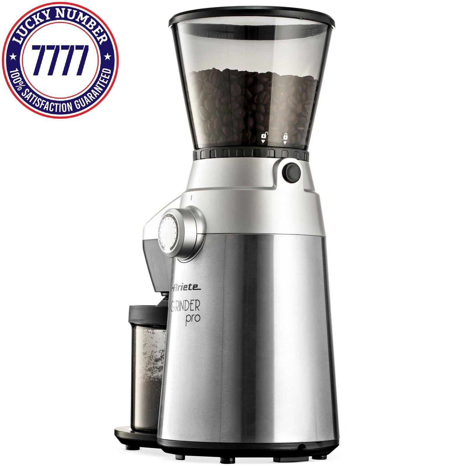 Conical Burr Electric Coffee Grinder Stainless Steel A475077