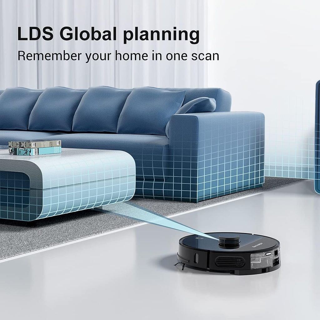 Robot Vacuum and Mop Combo, 3500Pa Suction, 220 Mins Runtime B5360